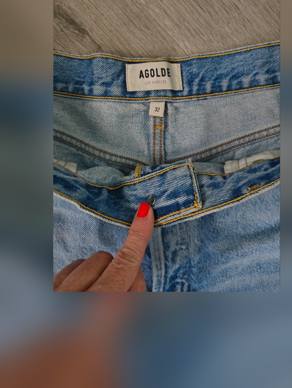 AGOLDE Parker Vintage Cut Off Short size 32 - Picture 5 of 8